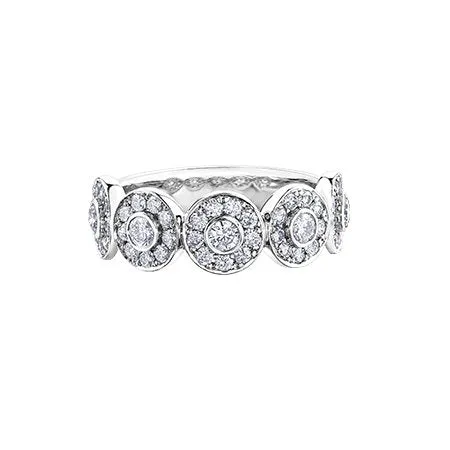10K White Gold (1.00ct) Fancy Diamond Ring