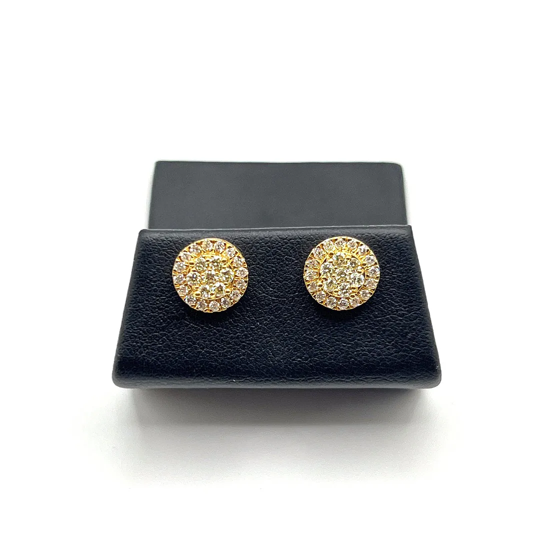 10KT DIAMOND EARRINGS
