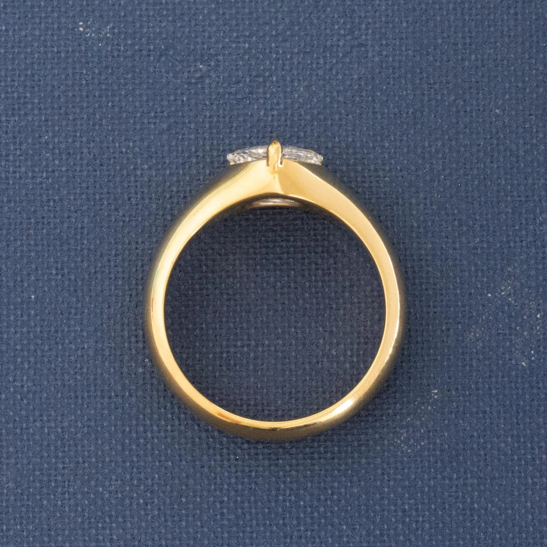 1.19ct Pear Cut Diamond Solitaire