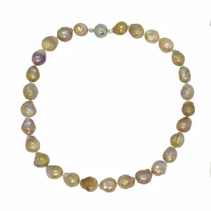 141-02-G | PINK EDISON PEARL SINGLE STRAND