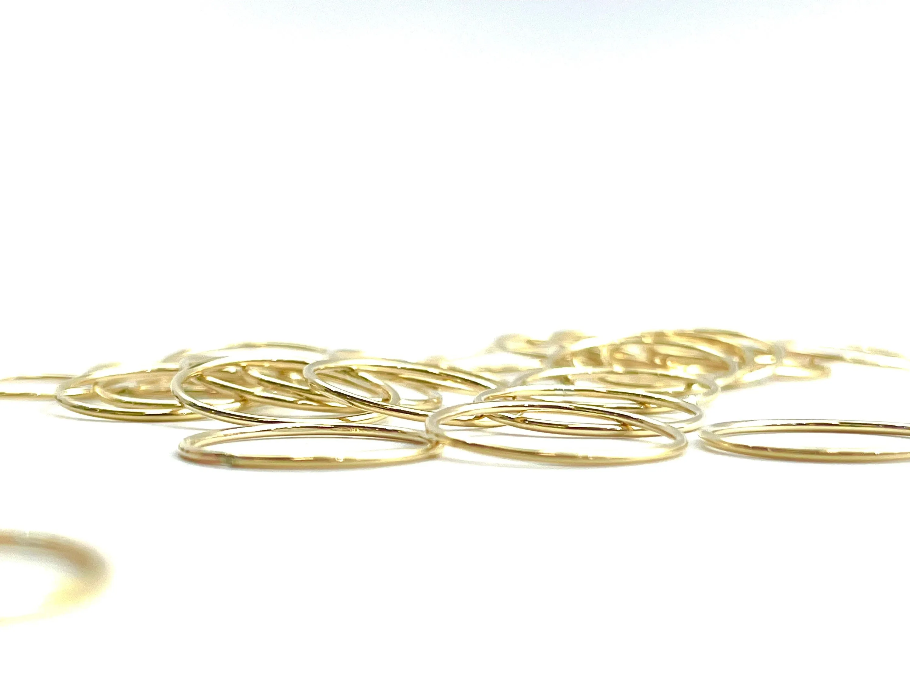 14KGF Circle Wire, Sku#620-2R