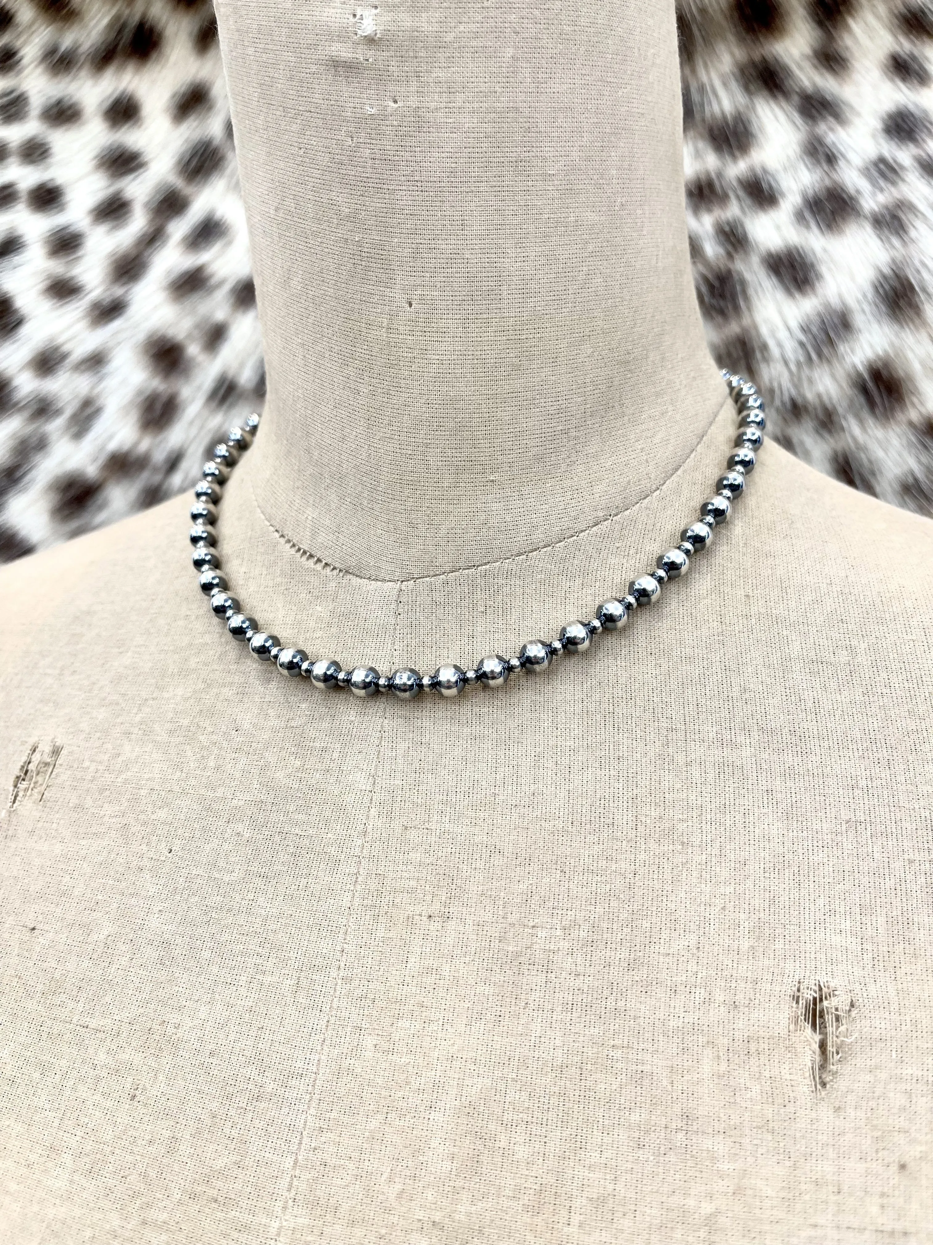 14" 3/6 MM Pearl Choker