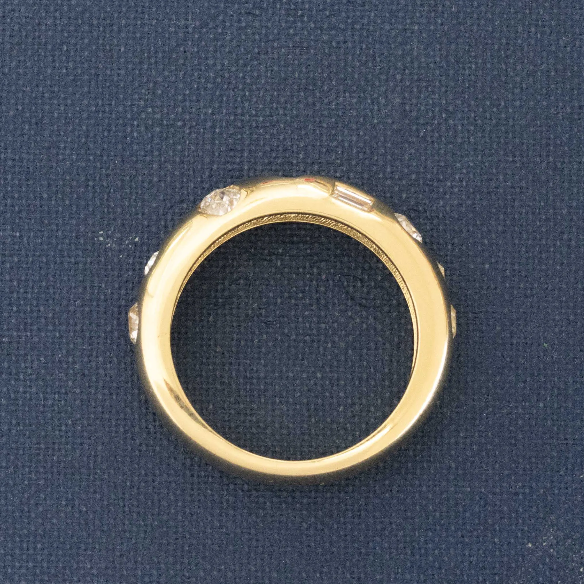 1.50ctw Mixed Cut Diamond "Scatter" Band