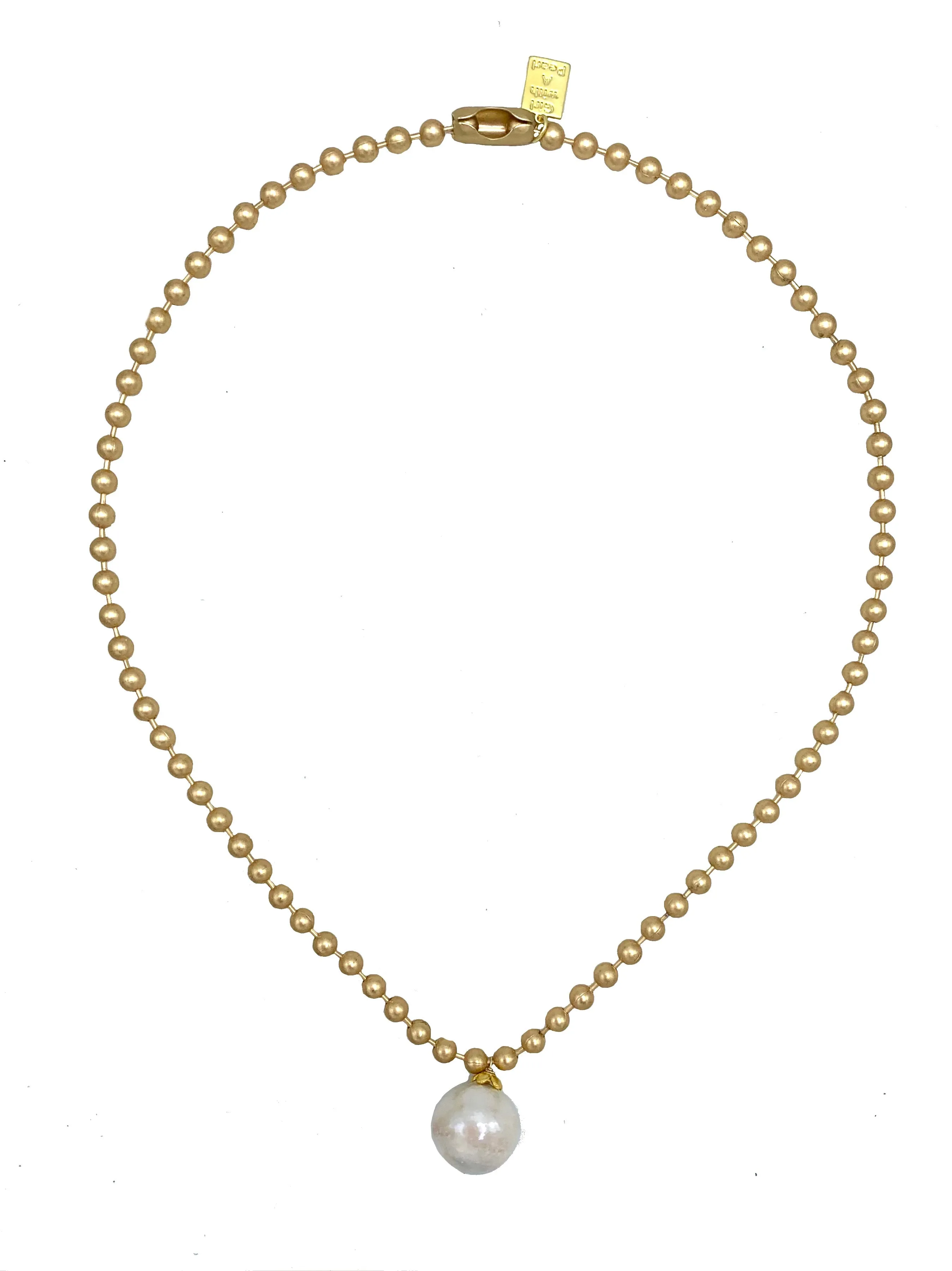 160-01-G | TAGALONG NECKLACE (GOLD)