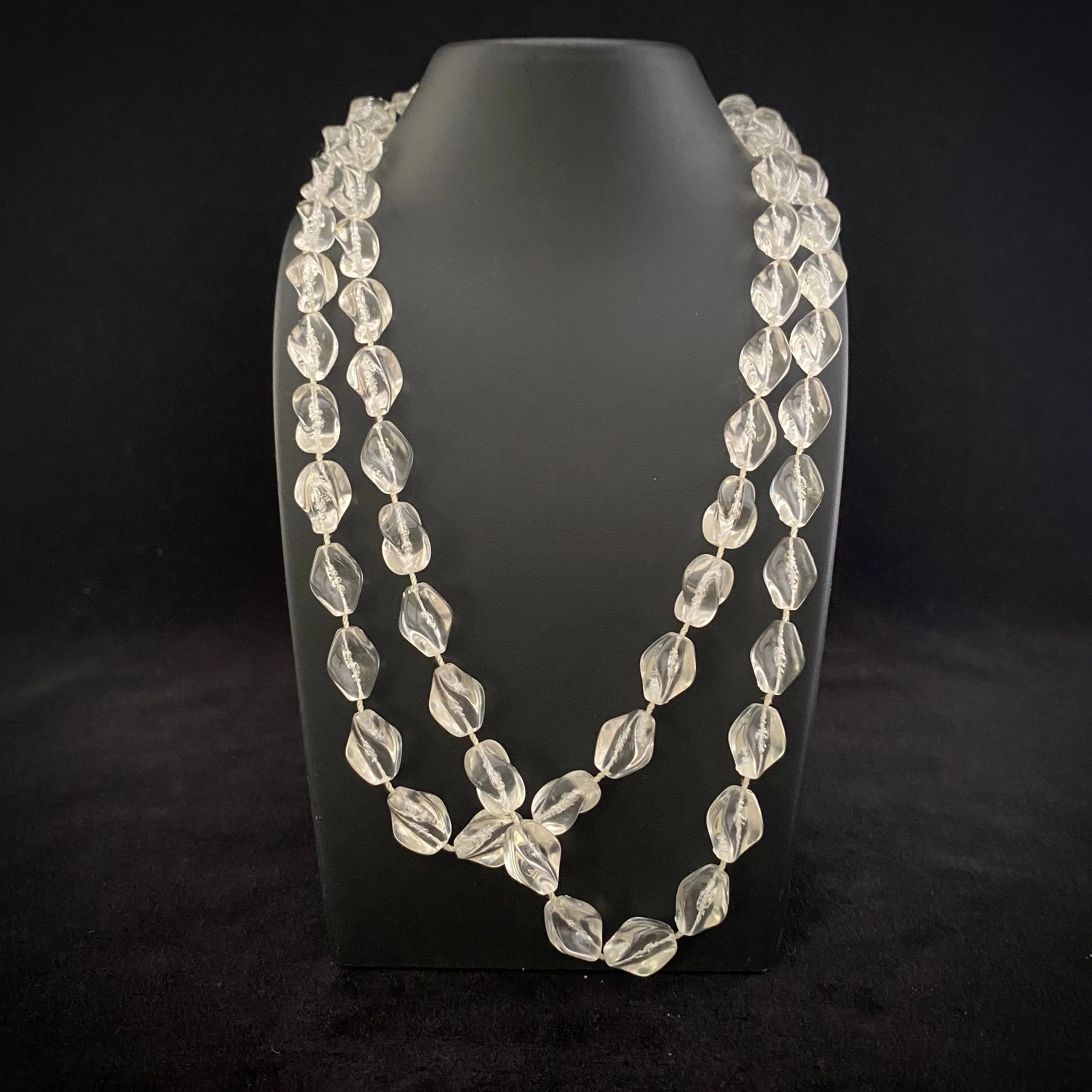 1975 Sarah Coventry Ice Holiday Beads
