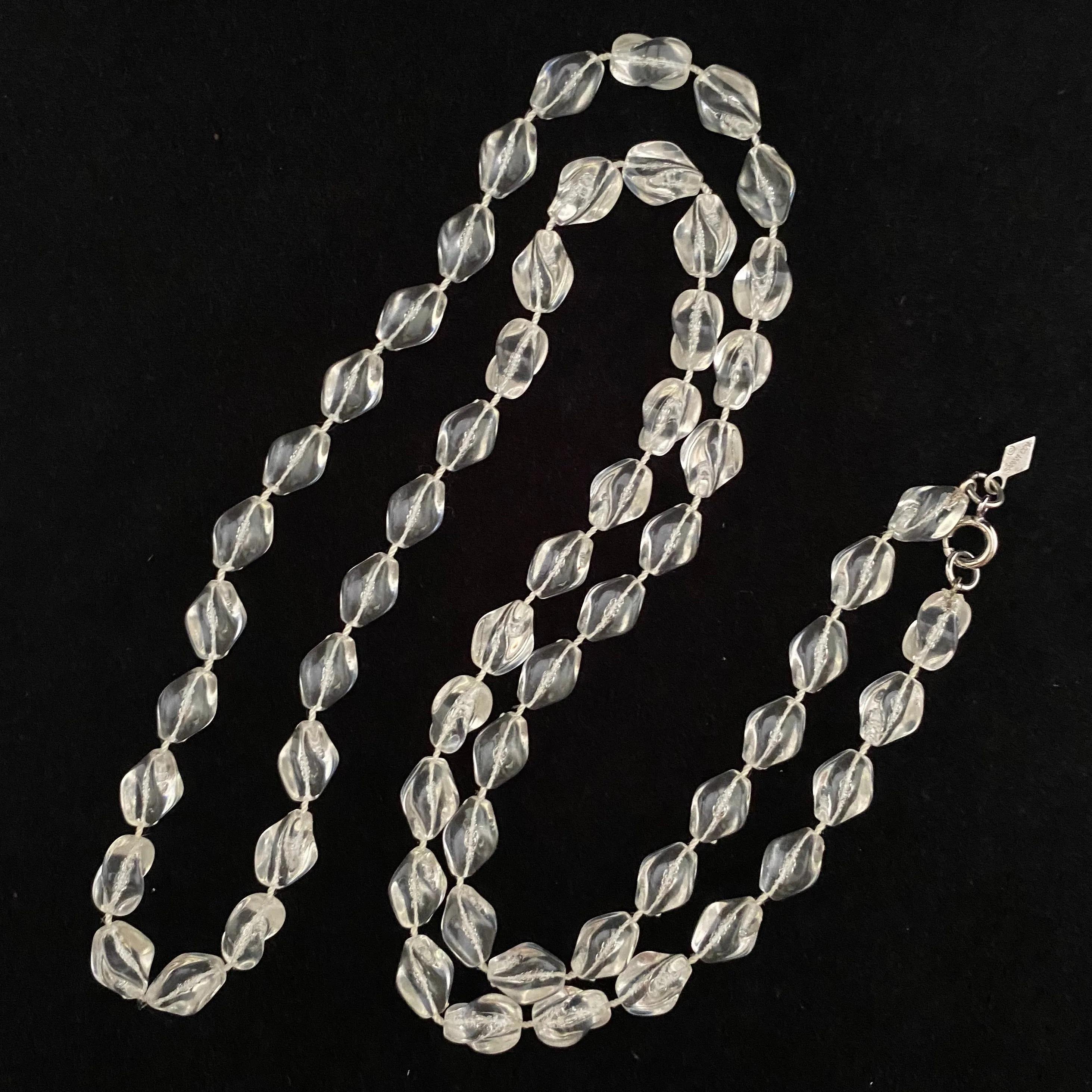 1975 Sarah Coventry Ice Holiday Beads