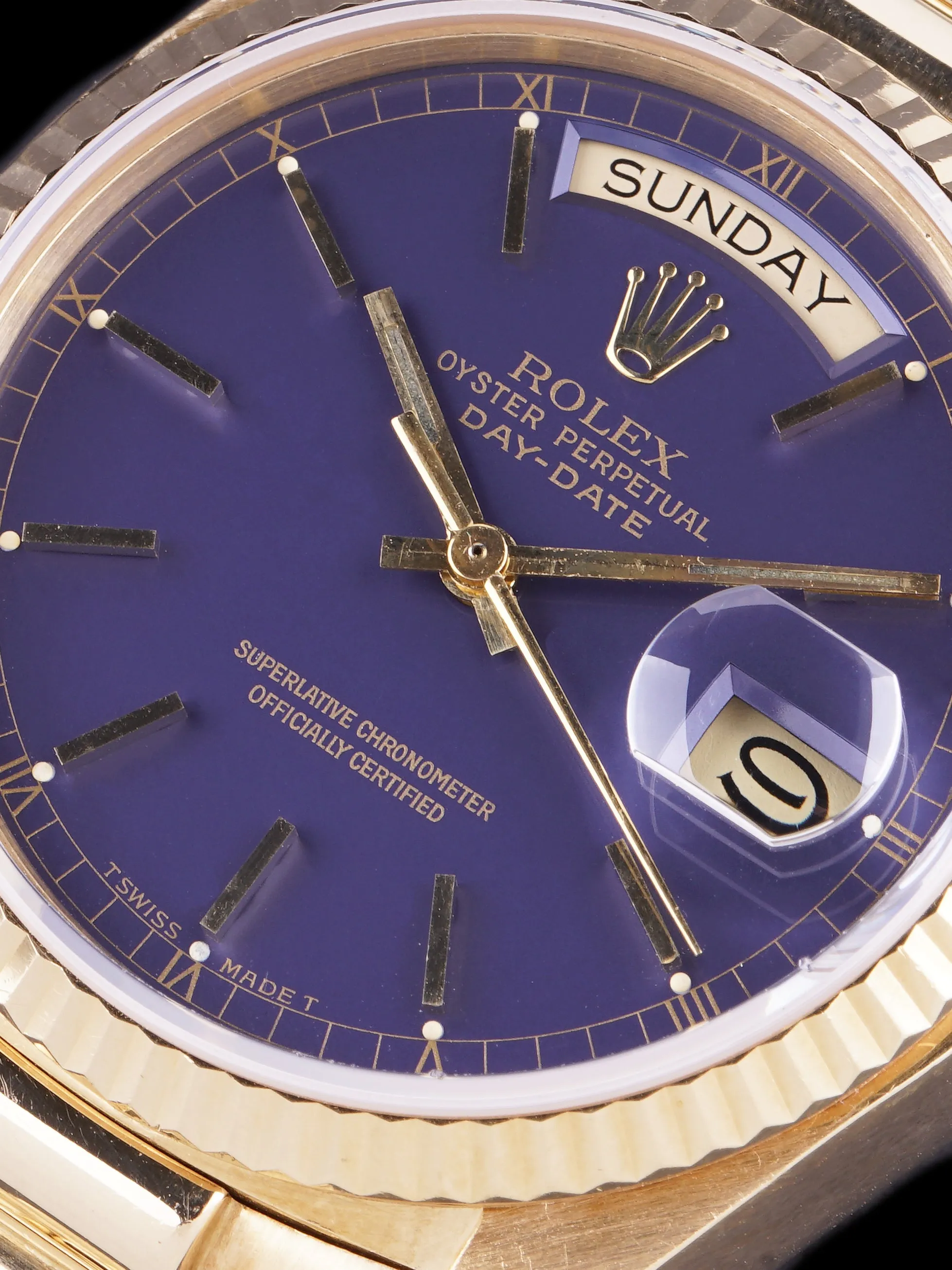 1979 Rolex Day-Date (Ref. 18038) "Purple Dial" AKA "The Grape"