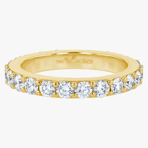 2 Carat Diamond Eternity Band Ring - 18K Gold | VS Clarity