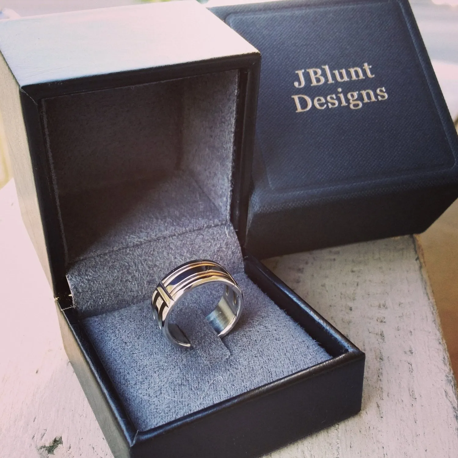 20 "DAPPER" handmade stainless steel ring (not casted)