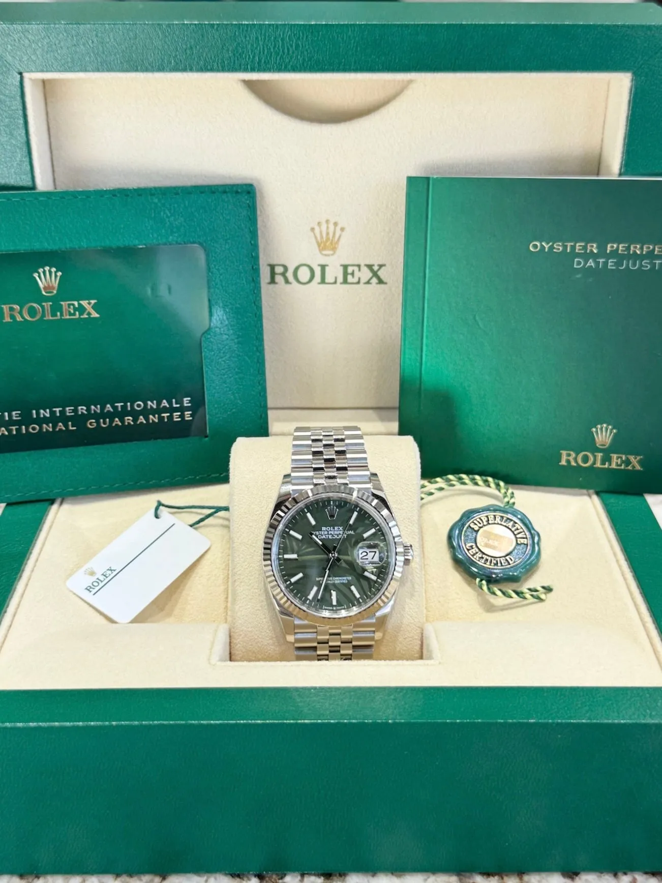 2023 Rolex Datejust 36 126234