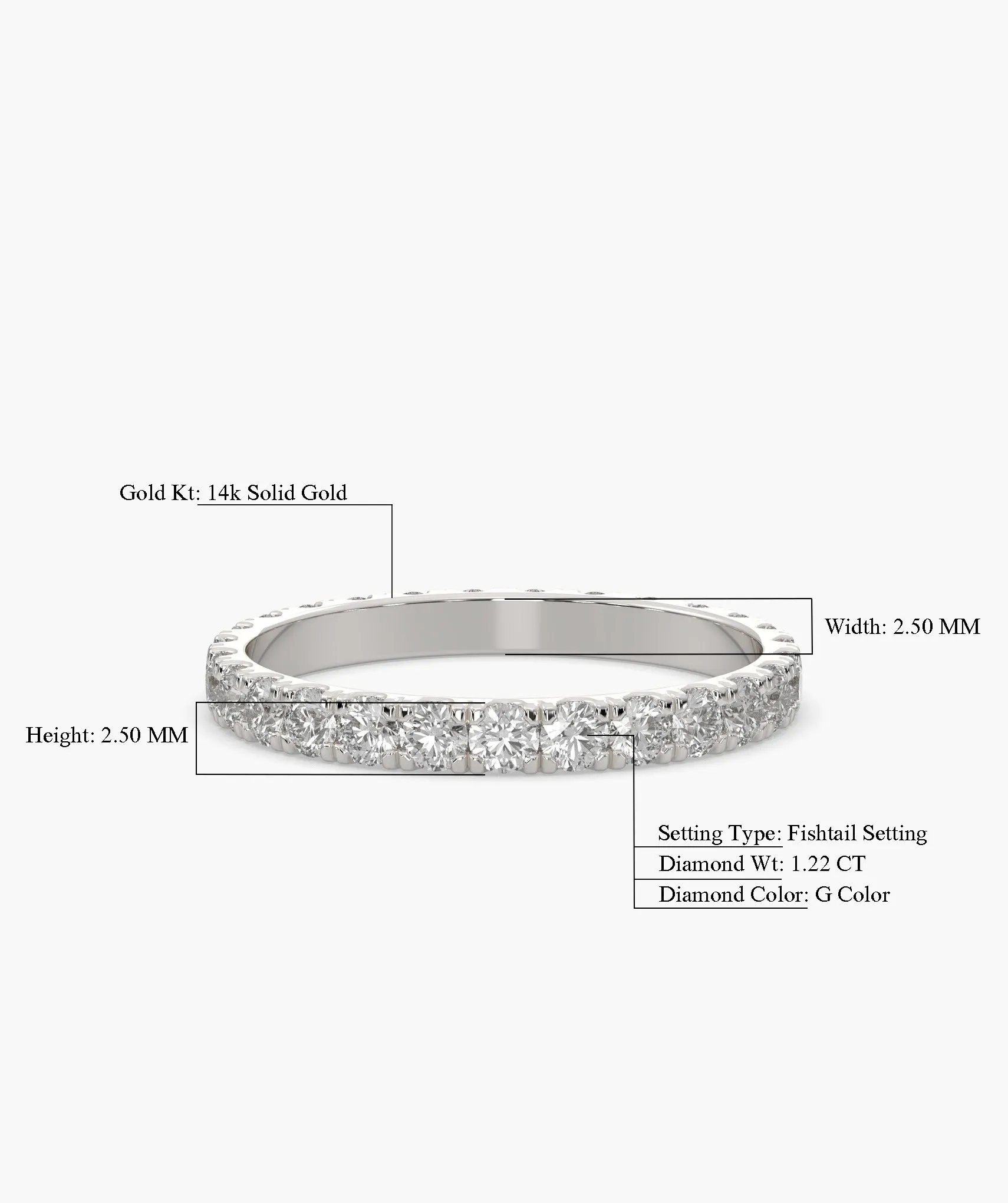 2.20 MM Timeless Diamond Eternity Band
