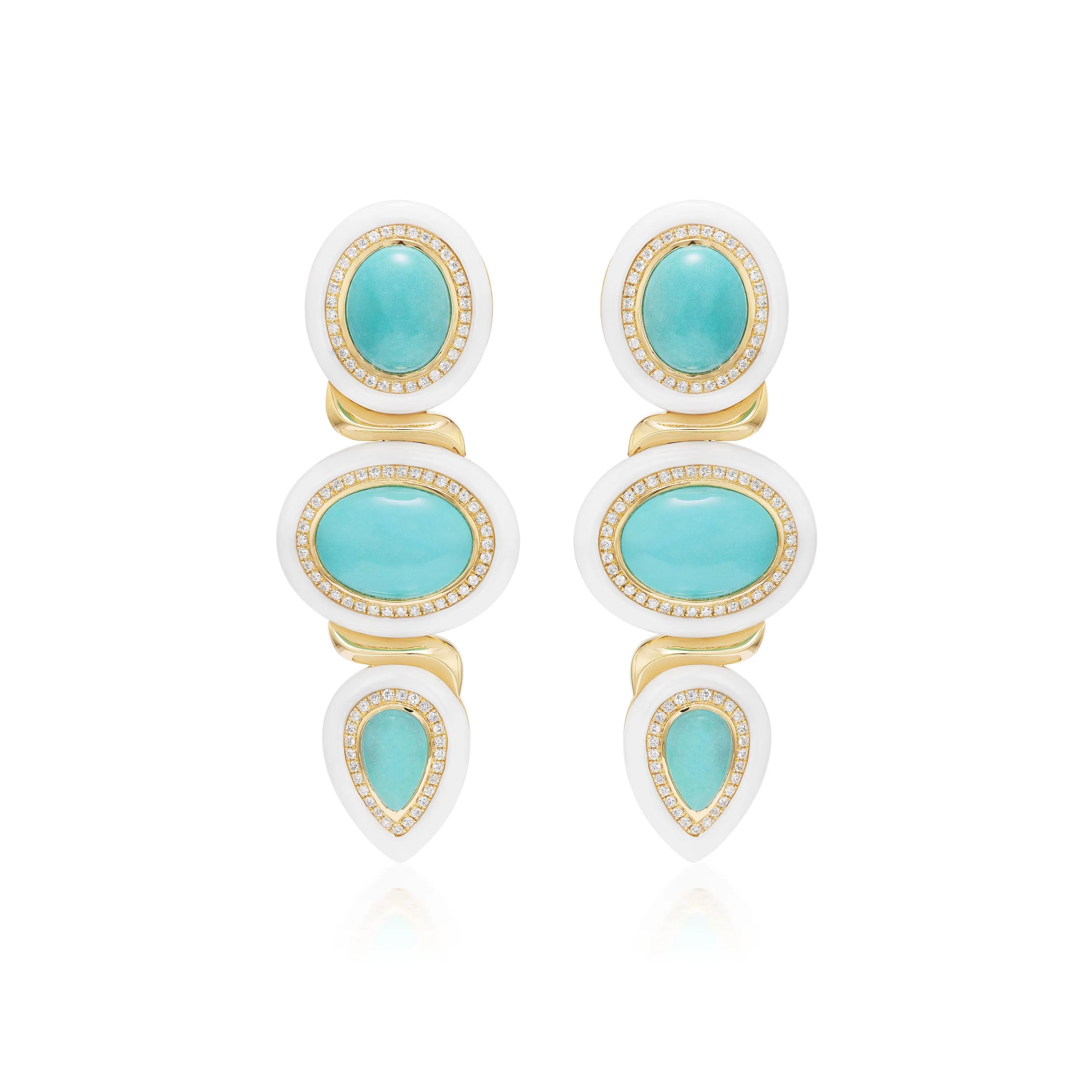 Amalfi Earrings in Sleeping Beauty