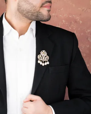 Arman Polki And Diamond Brooch