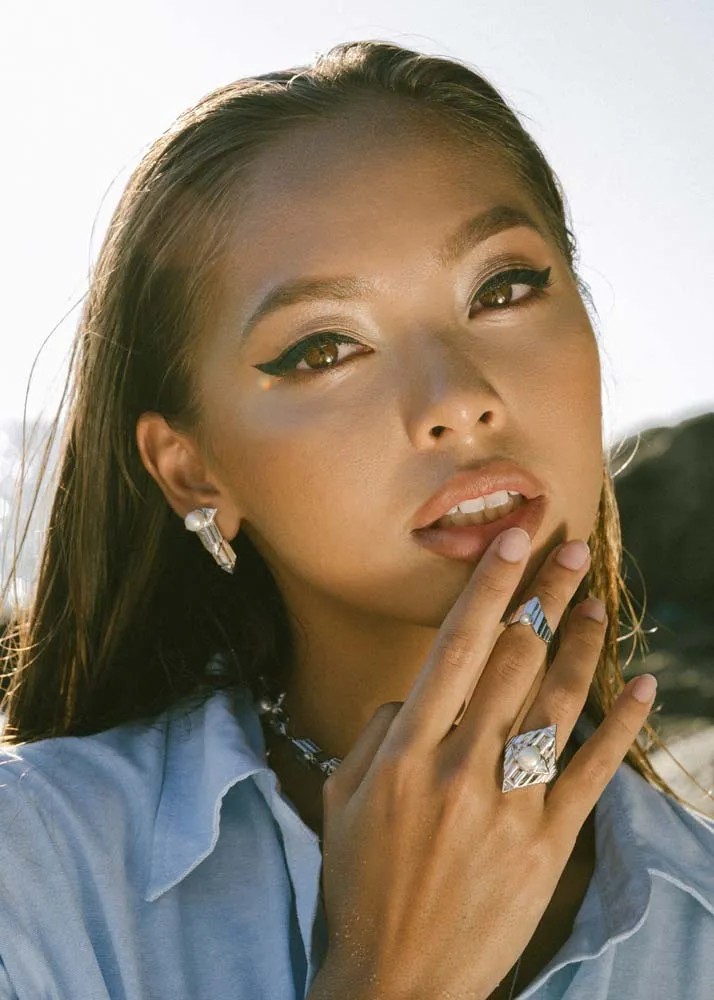Babylon Upper Ring - Silver