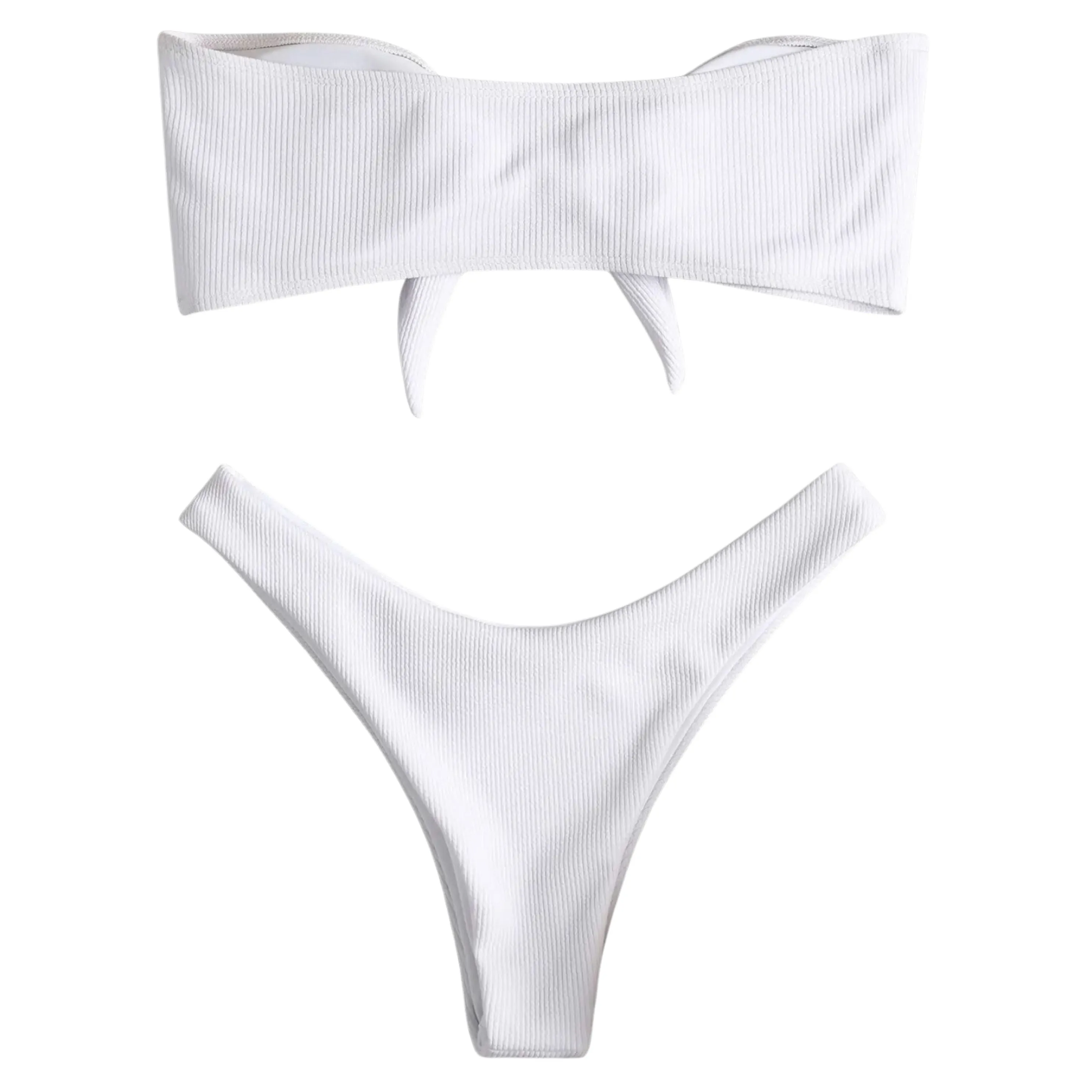 Bali Bandeau Bikini Bottom - Whisper