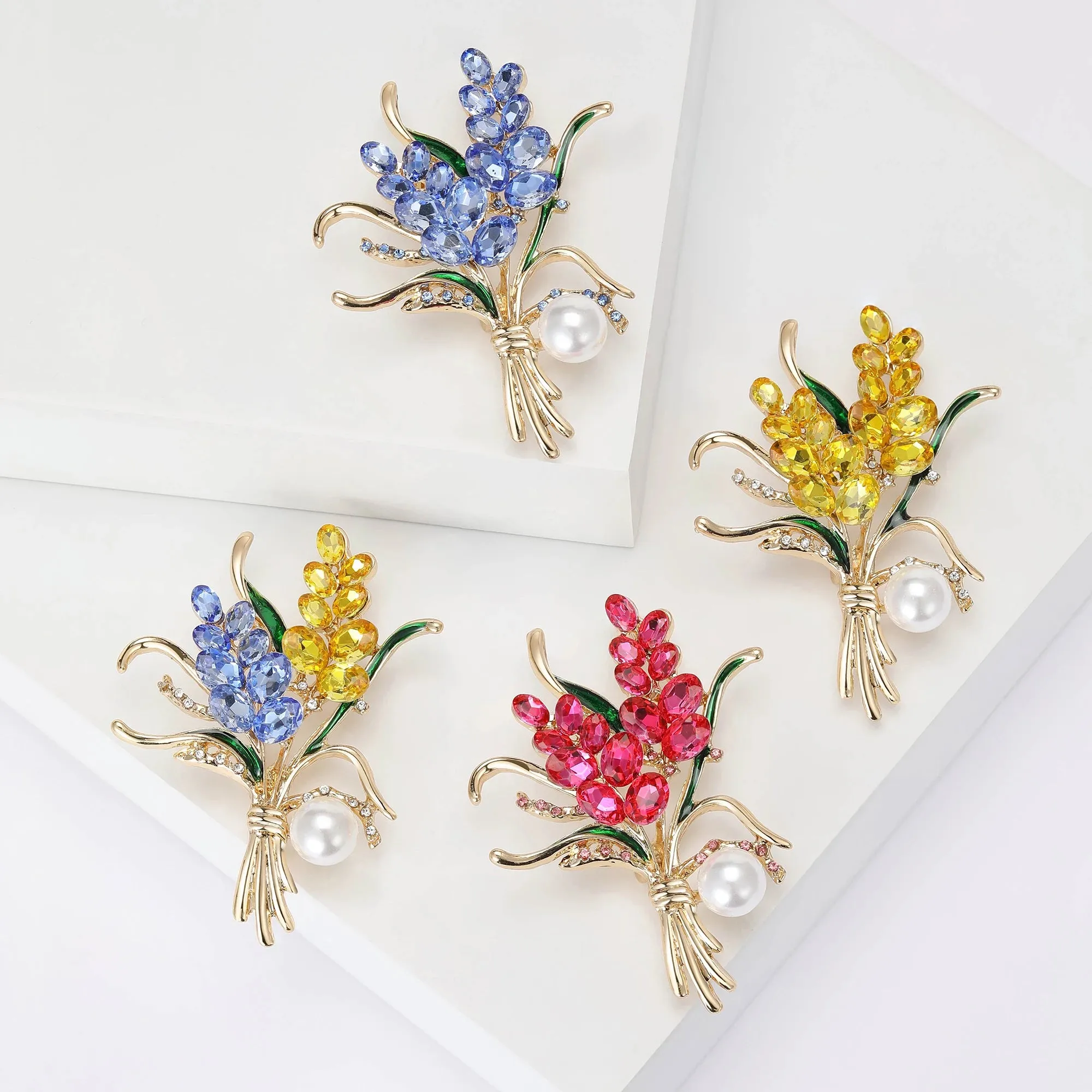 Beaut&Berry Ear of Wheat Brooches
