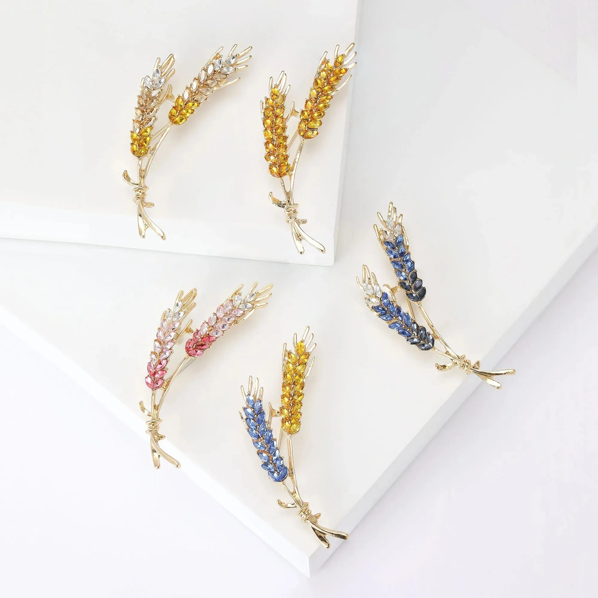 Beaut&Berry Ear of Wheat Brooches
