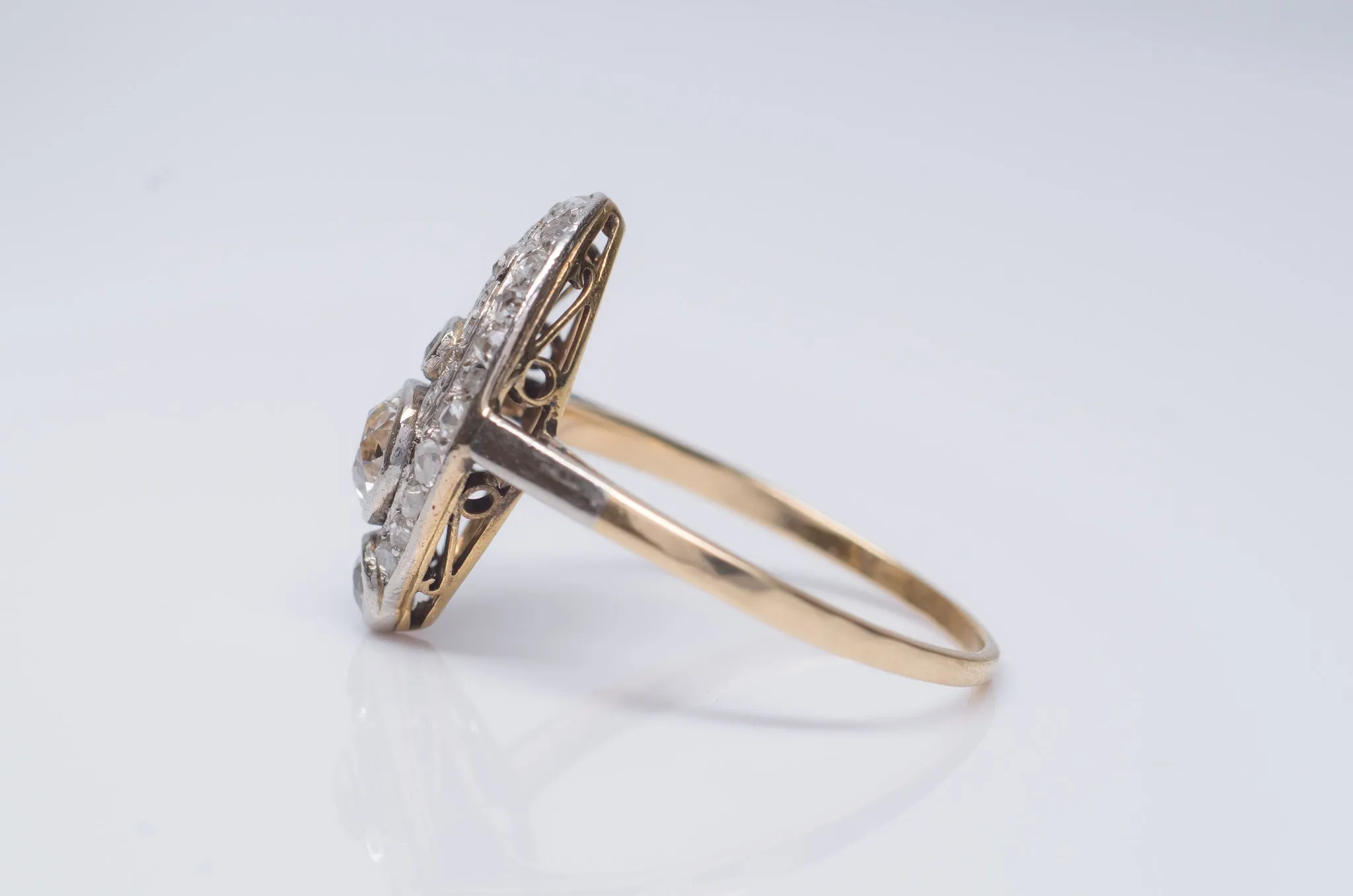 BELLE EPOQUE OLD MINE CUT DIAMOND RING