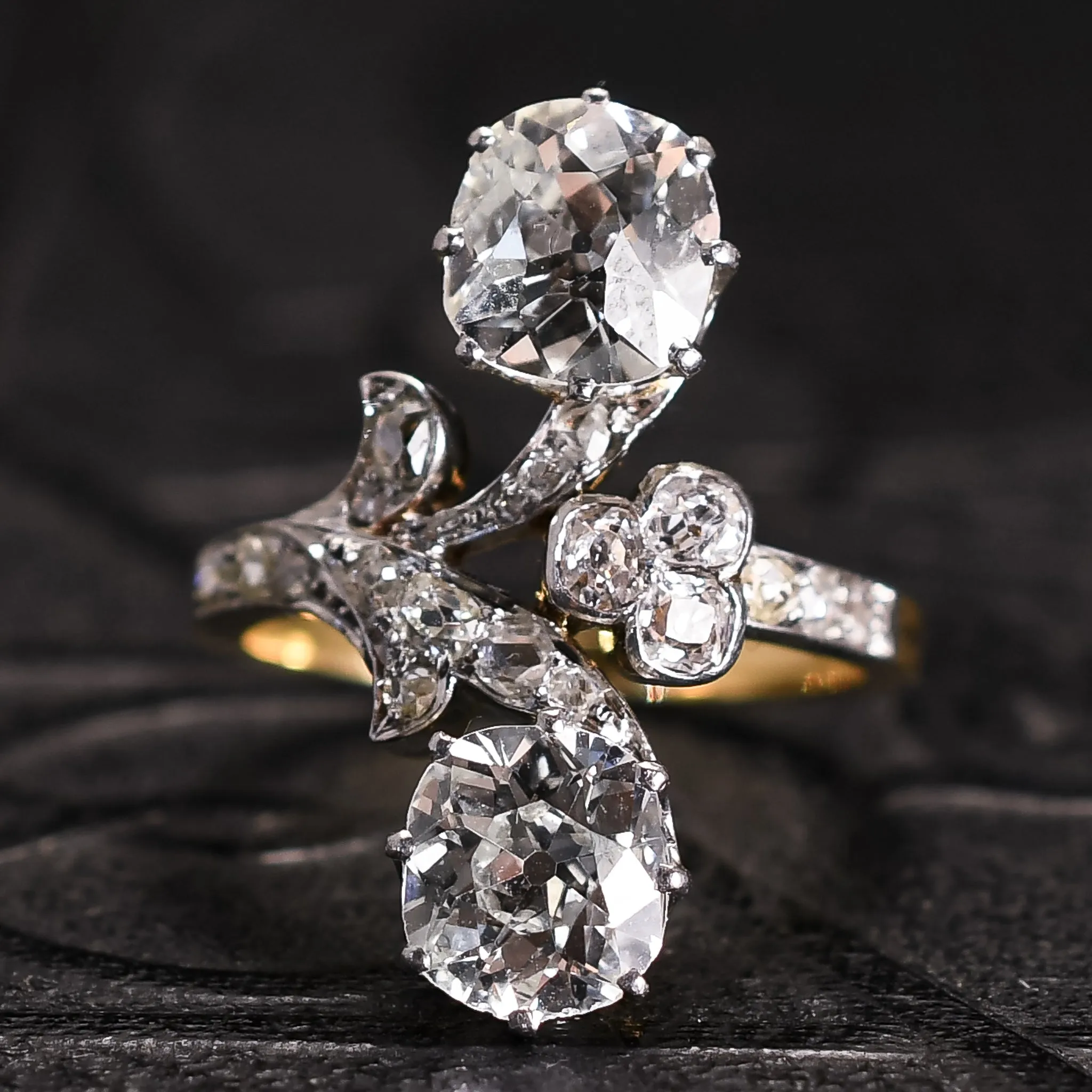 Belle Époque Diamond "Toi et Moi" Ring