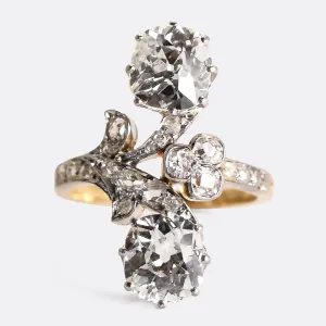 Belle Époque Diamond "Toi et Moi" Ring