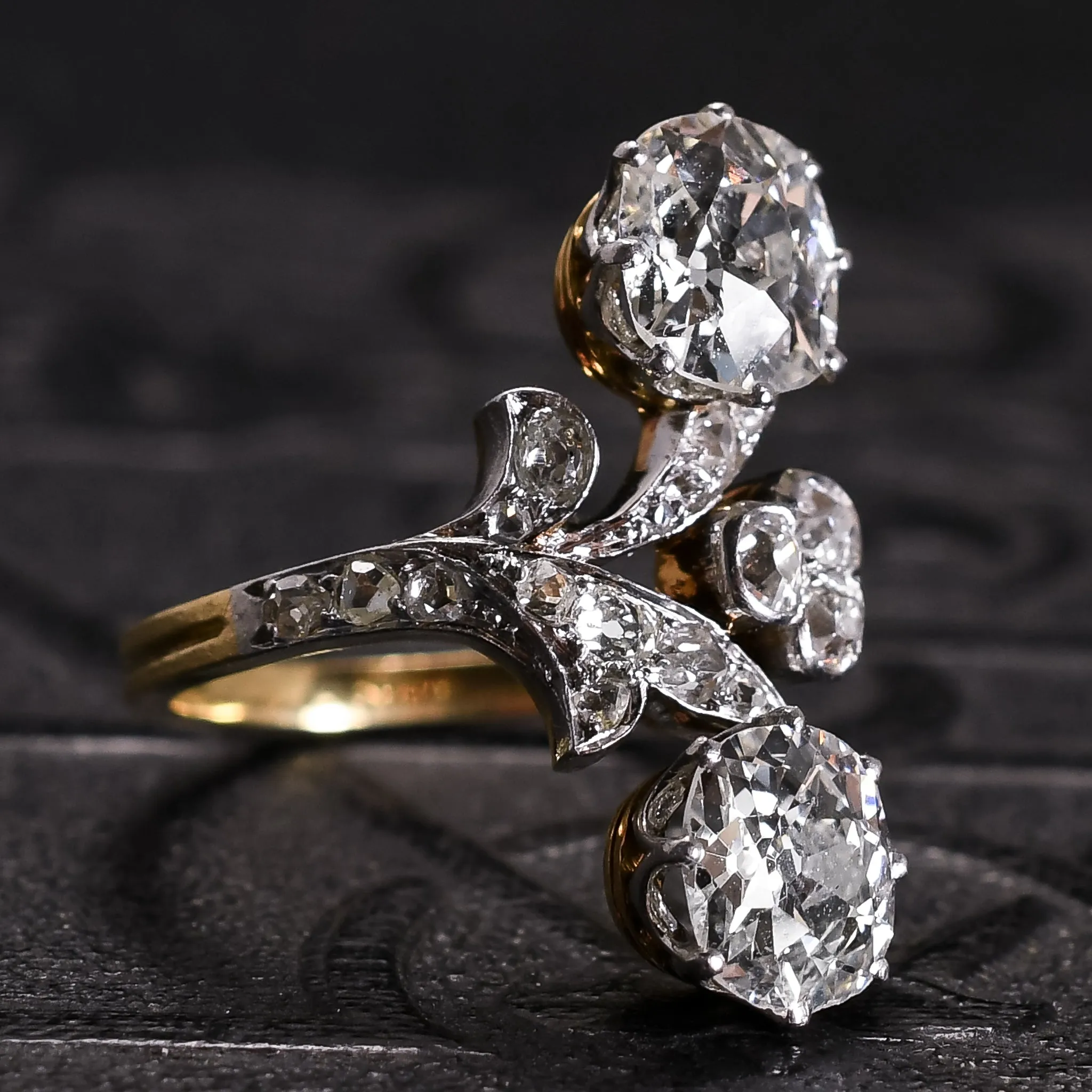 Belle Époque Diamond "Toi et Moi" Ring