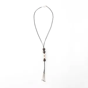 Betty Y-shaped long lariat necklace