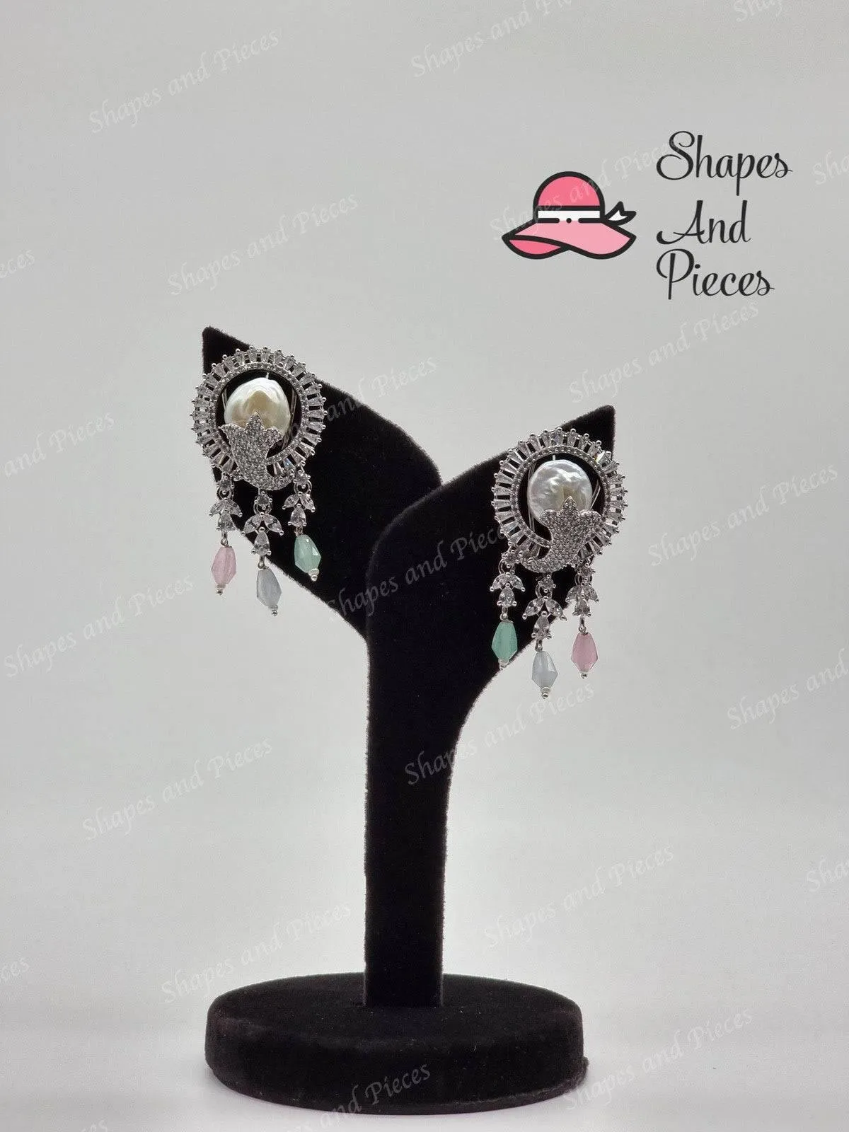 Big Stone Earrings