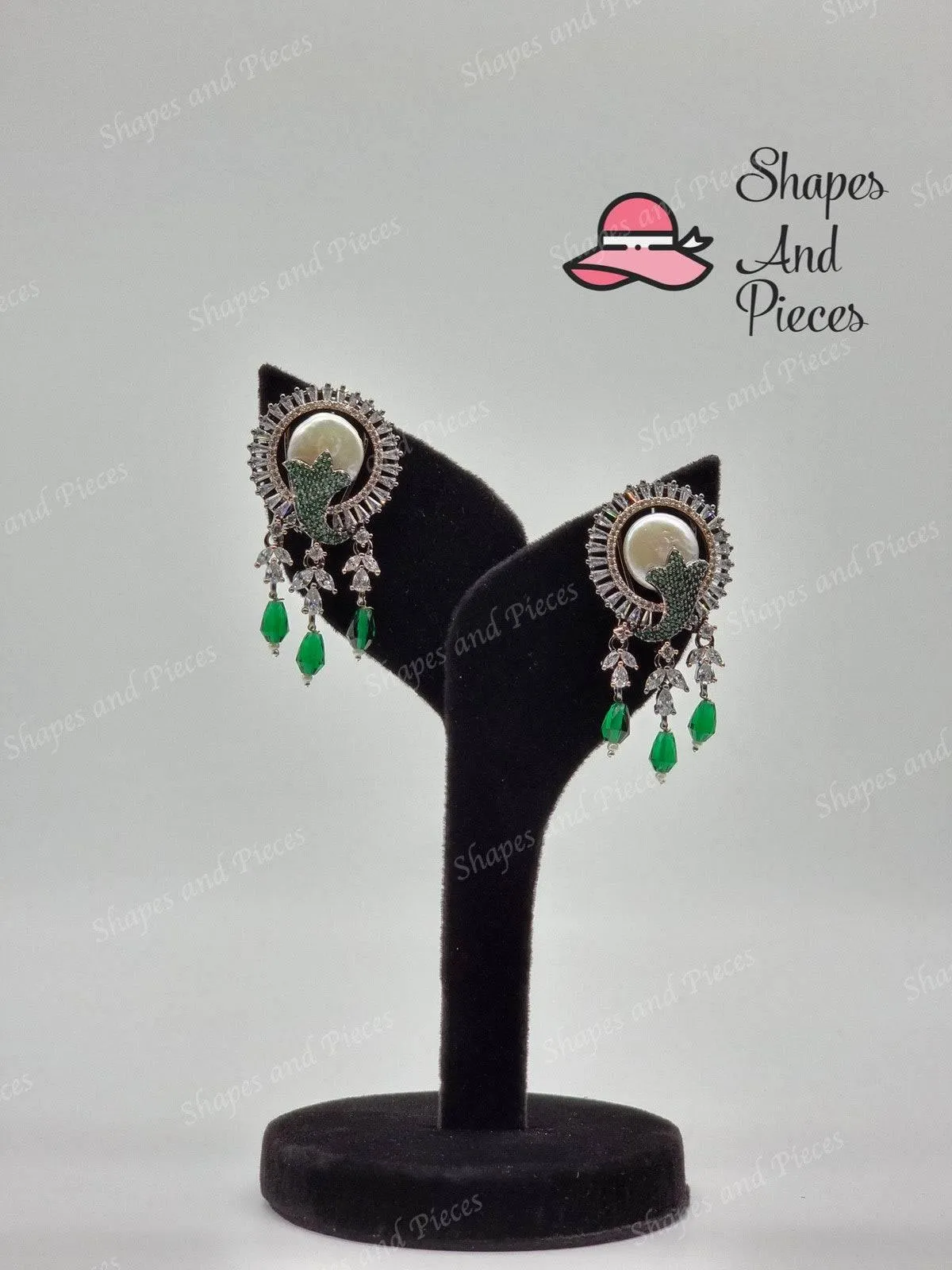 Big Stone Earrings