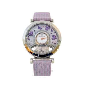 Bijoumontre Ladies Watch Around The World - Flower Collection With 0.24 Ct. Diamond