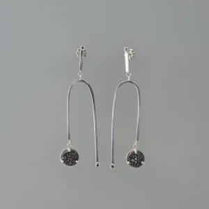 BLACK DIAMOND AND DRUZY MOBILE EARRING