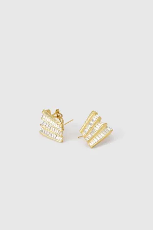 Bowie Crystal Earrings