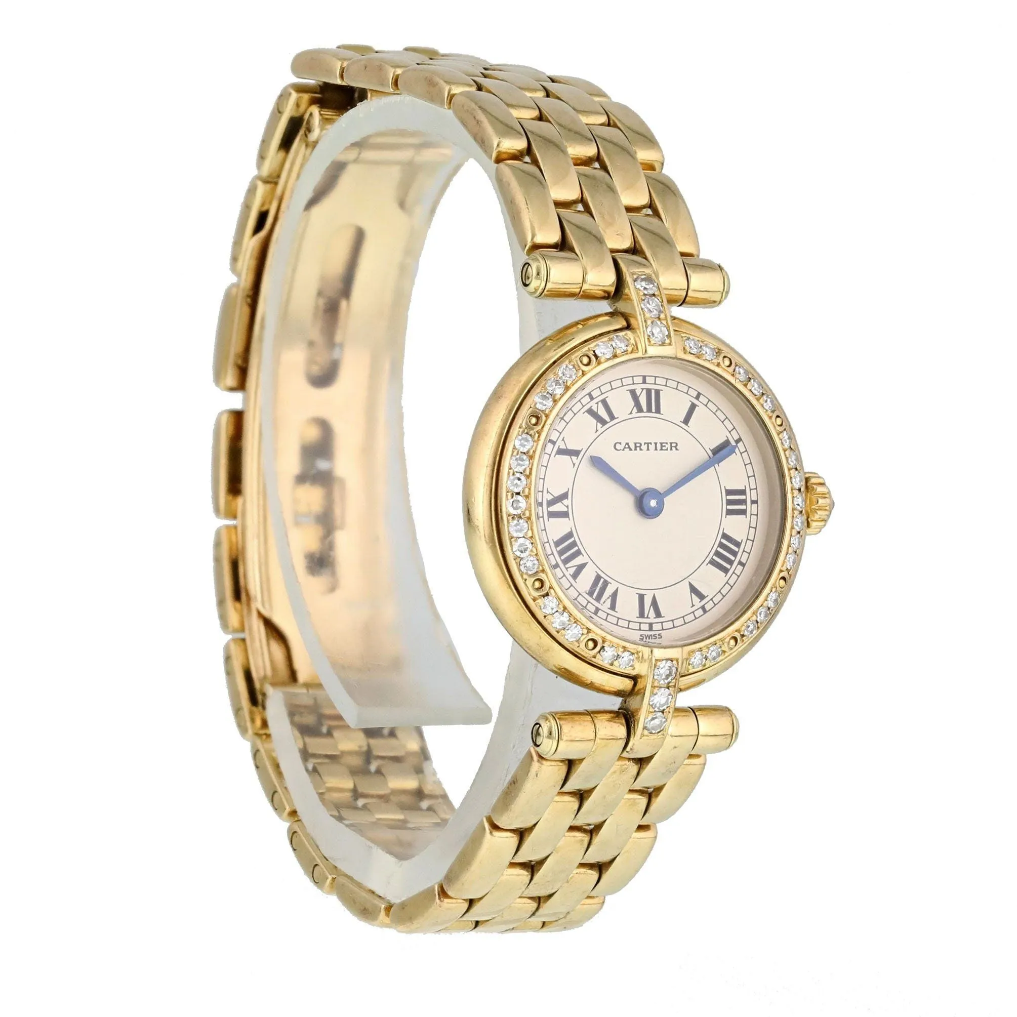 Cartier Panthere Vendome 8057916  Yellow Gold Diamond Ladies Watch