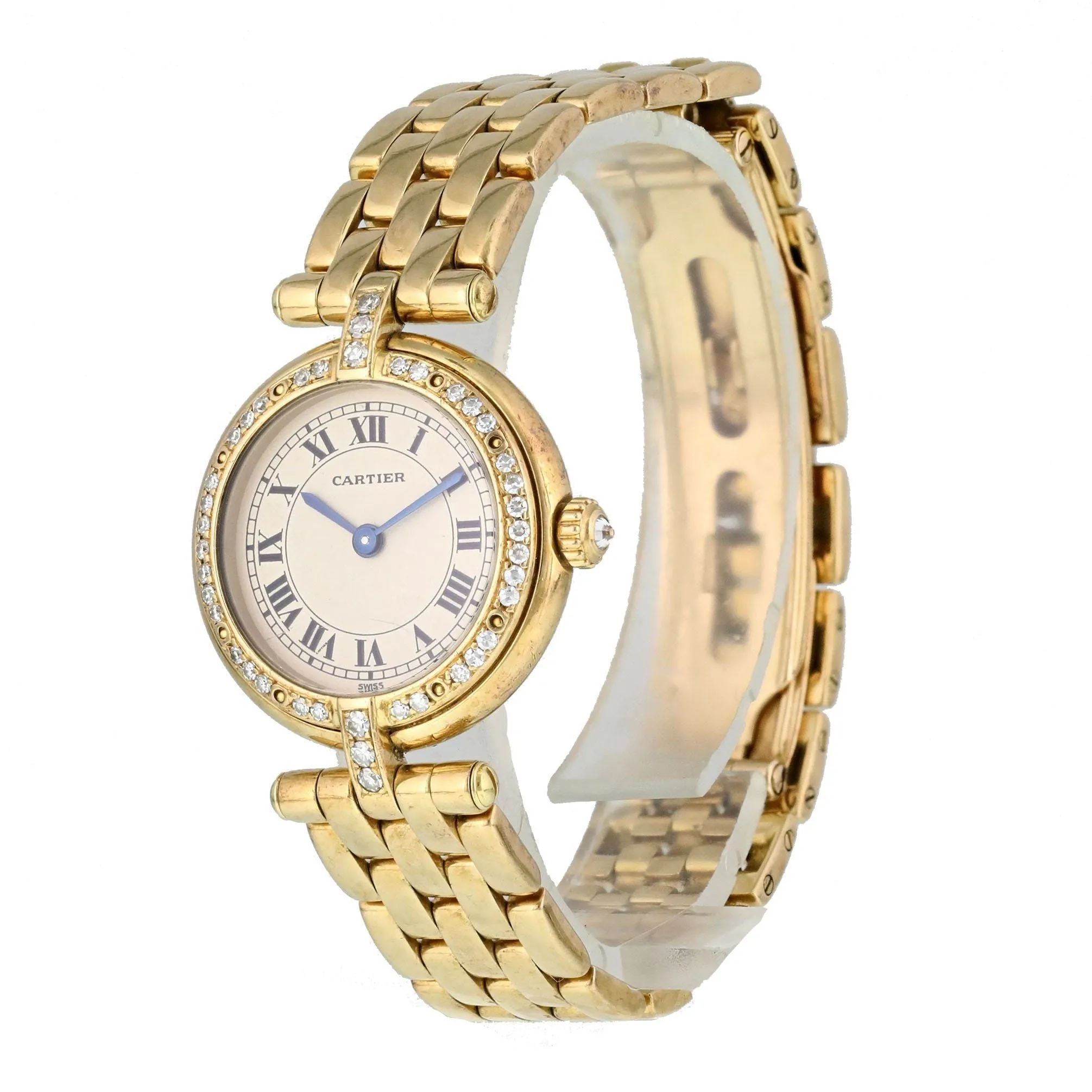 Cartier Panthere Vendome 8057916  Yellow Gold Diamond Ladies Watch