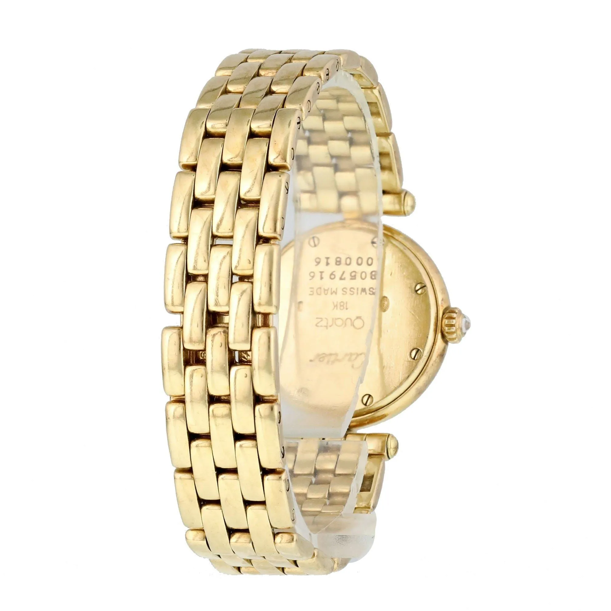 Cartier Panthere Vendome 8057916  Yellow Gold Diamond Ladies Watch
