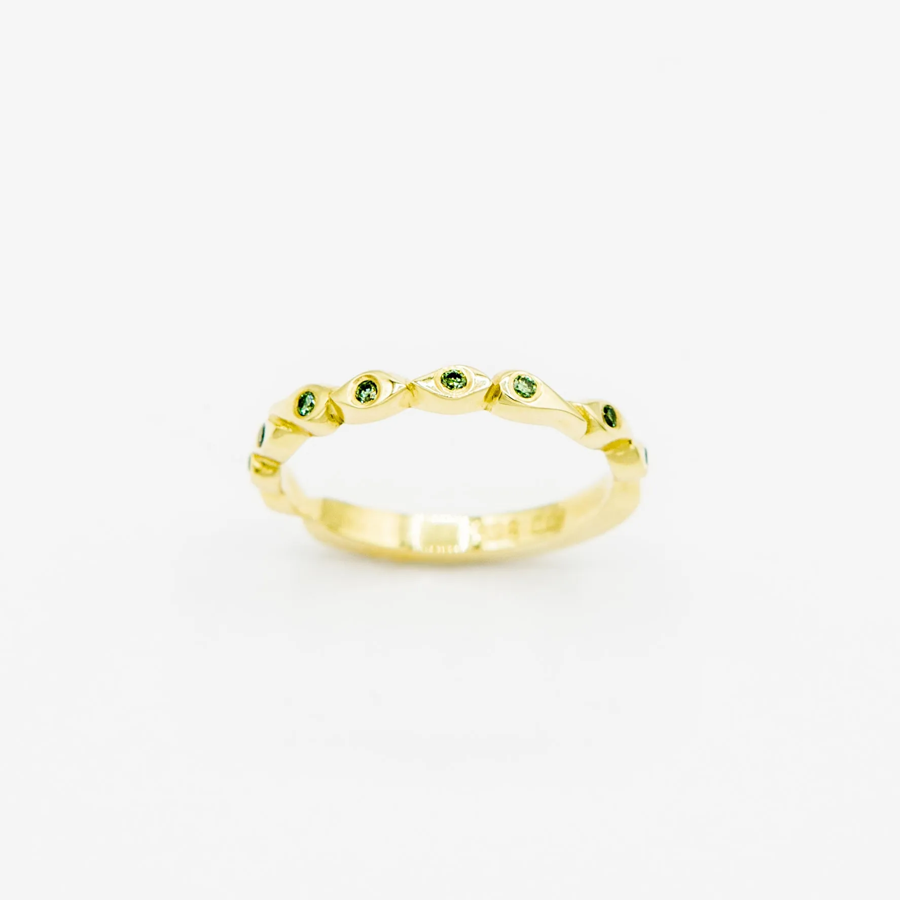 Celts & Kings Ring -0.09ct Diamonds - Gold