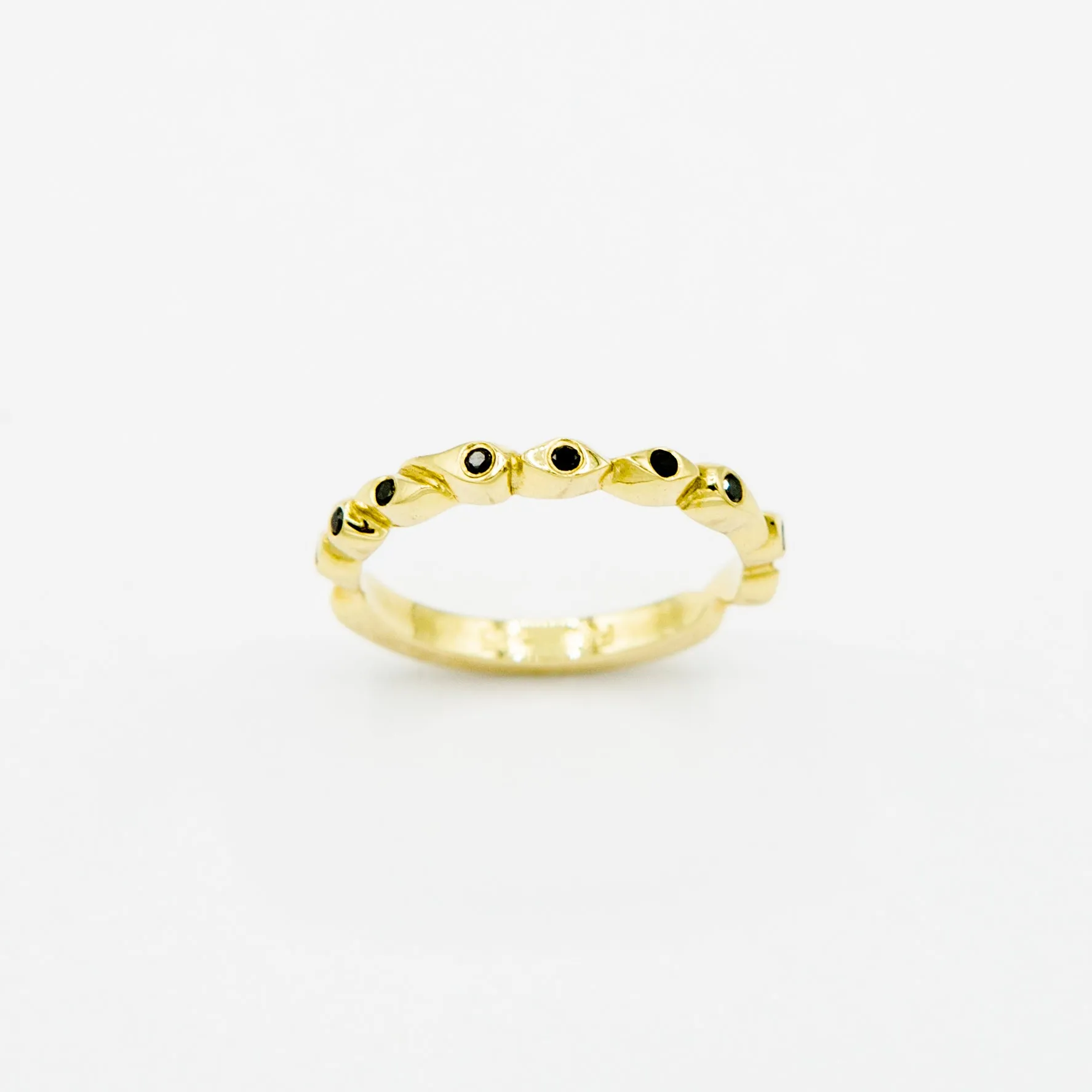 Celts & Kings Ring -0.09ct Diamonds - Gold