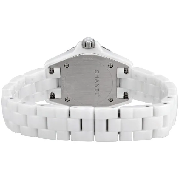 Chanel J12 Mother of Pearl White Ceramic Ladies Watch H2572