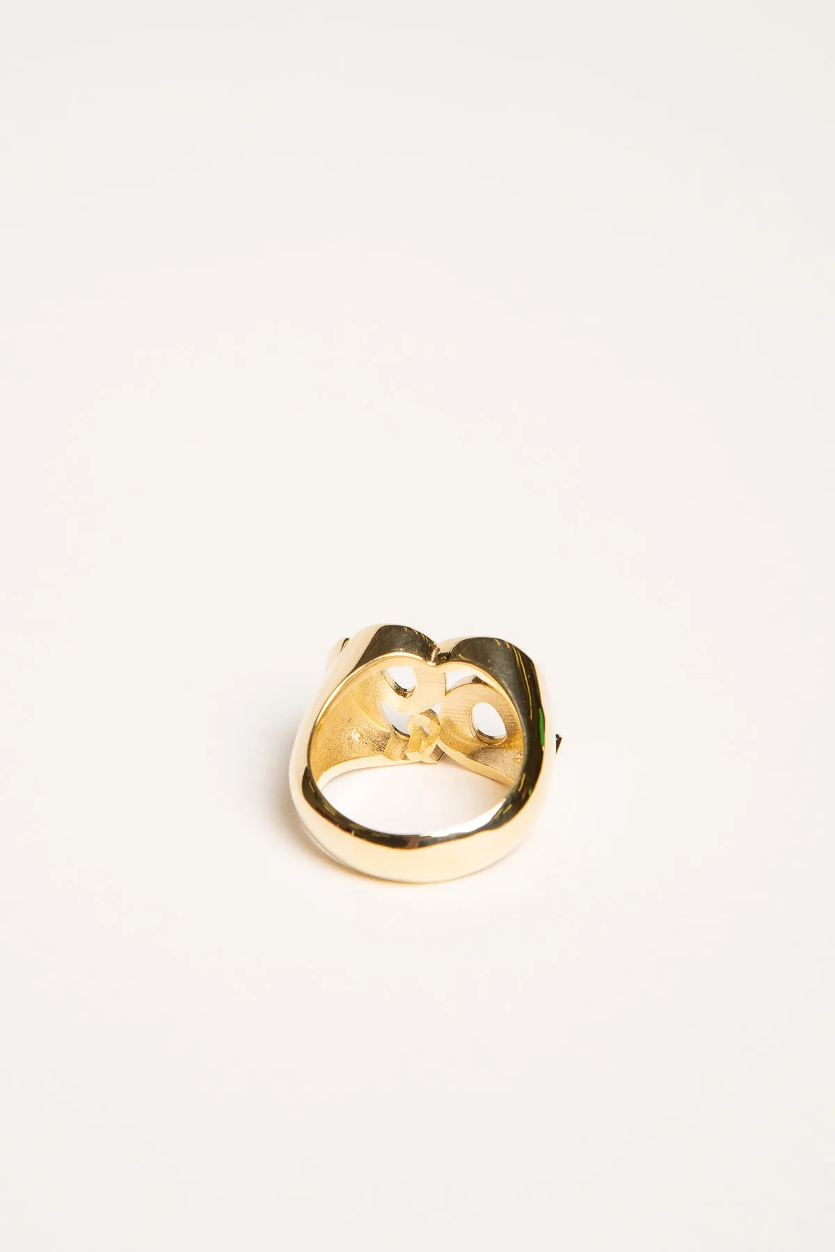 CHEMIST | YELLOW GOLD M FACE 69 RING