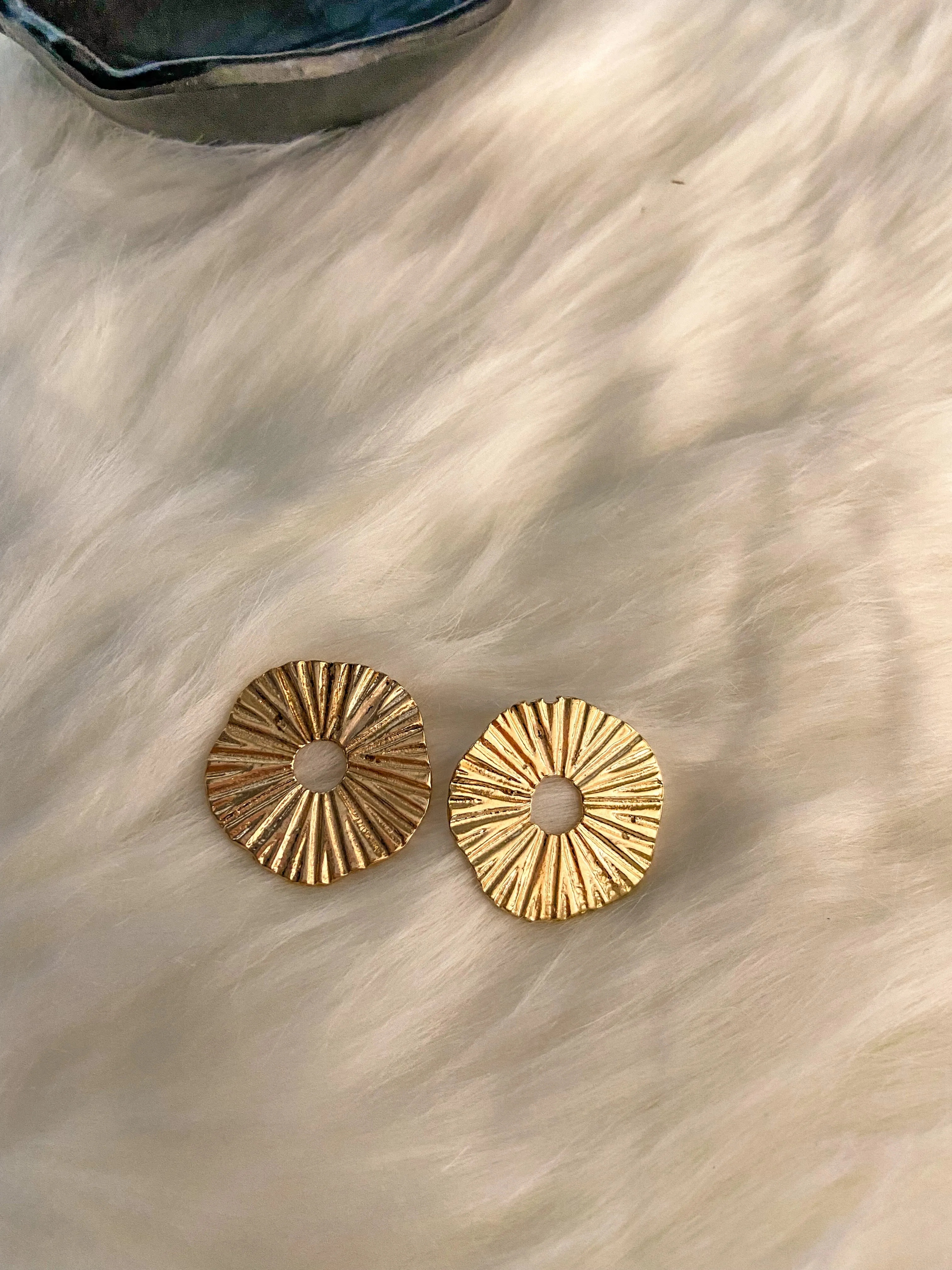 Circular Statement Earring