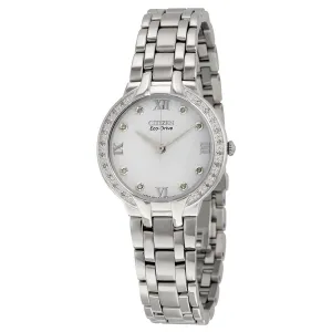 Citizen Bella Eco-Drive Diamond Dial Ladies Watch EM0120-58A