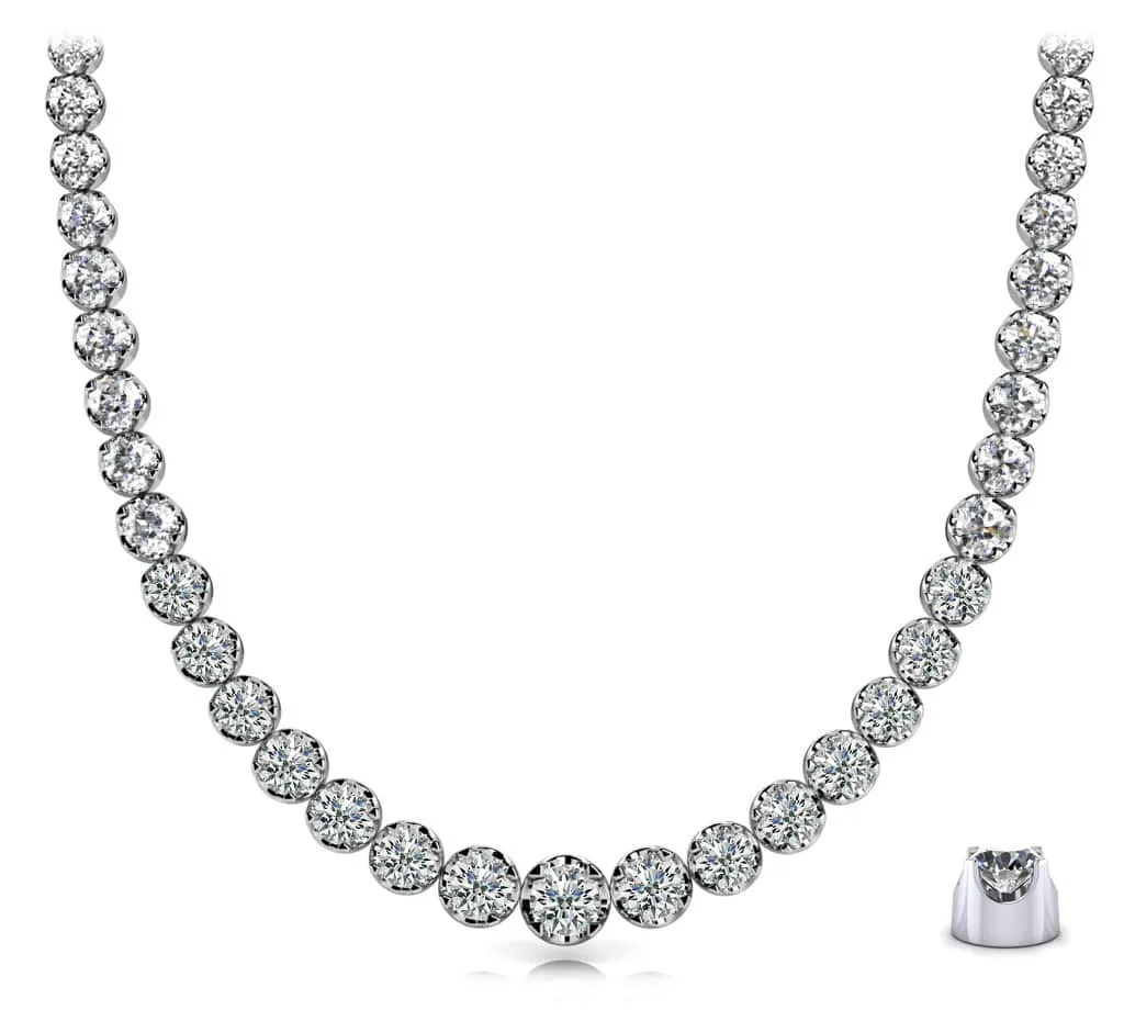 Classic Diamond Strand Diamond  with 15.00 ct.(finished)
