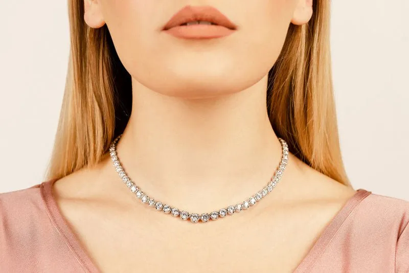 Classic Diamond Strand Diamond  with 15.00 ct.(finished)