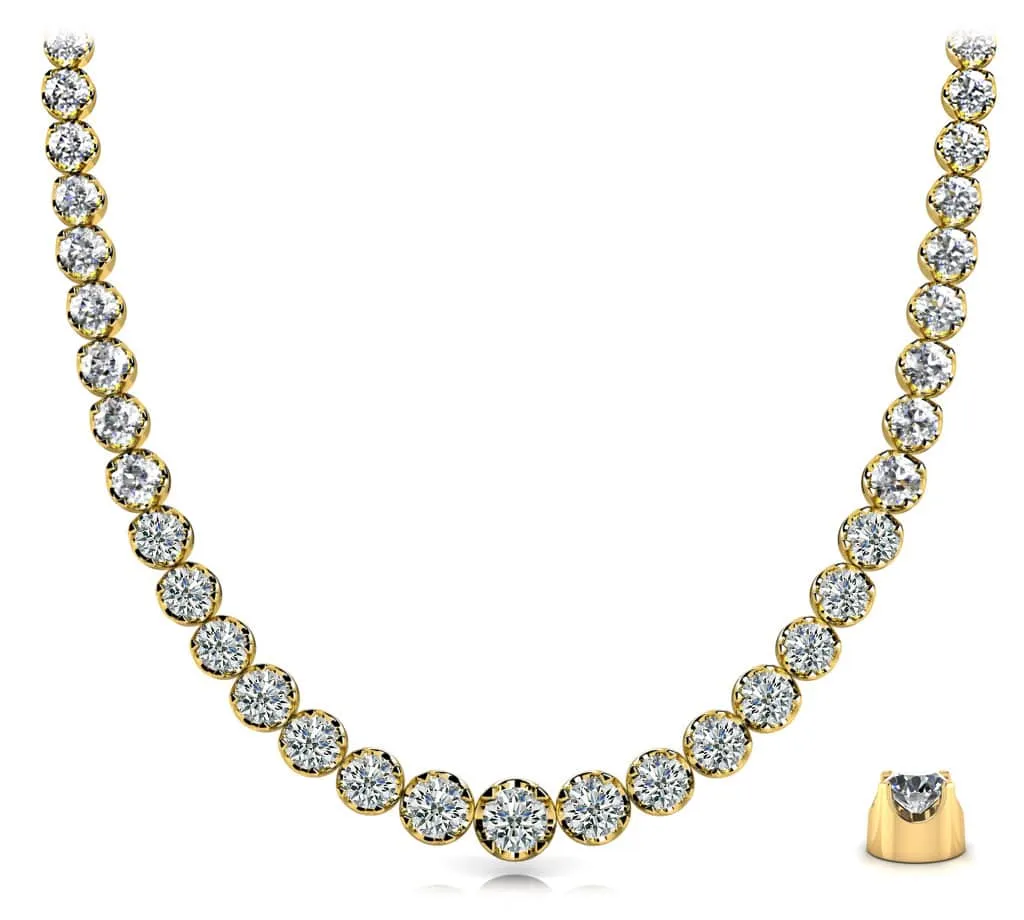 Classic Diamond Strand Diamond  with 15.00 ct.(finished)