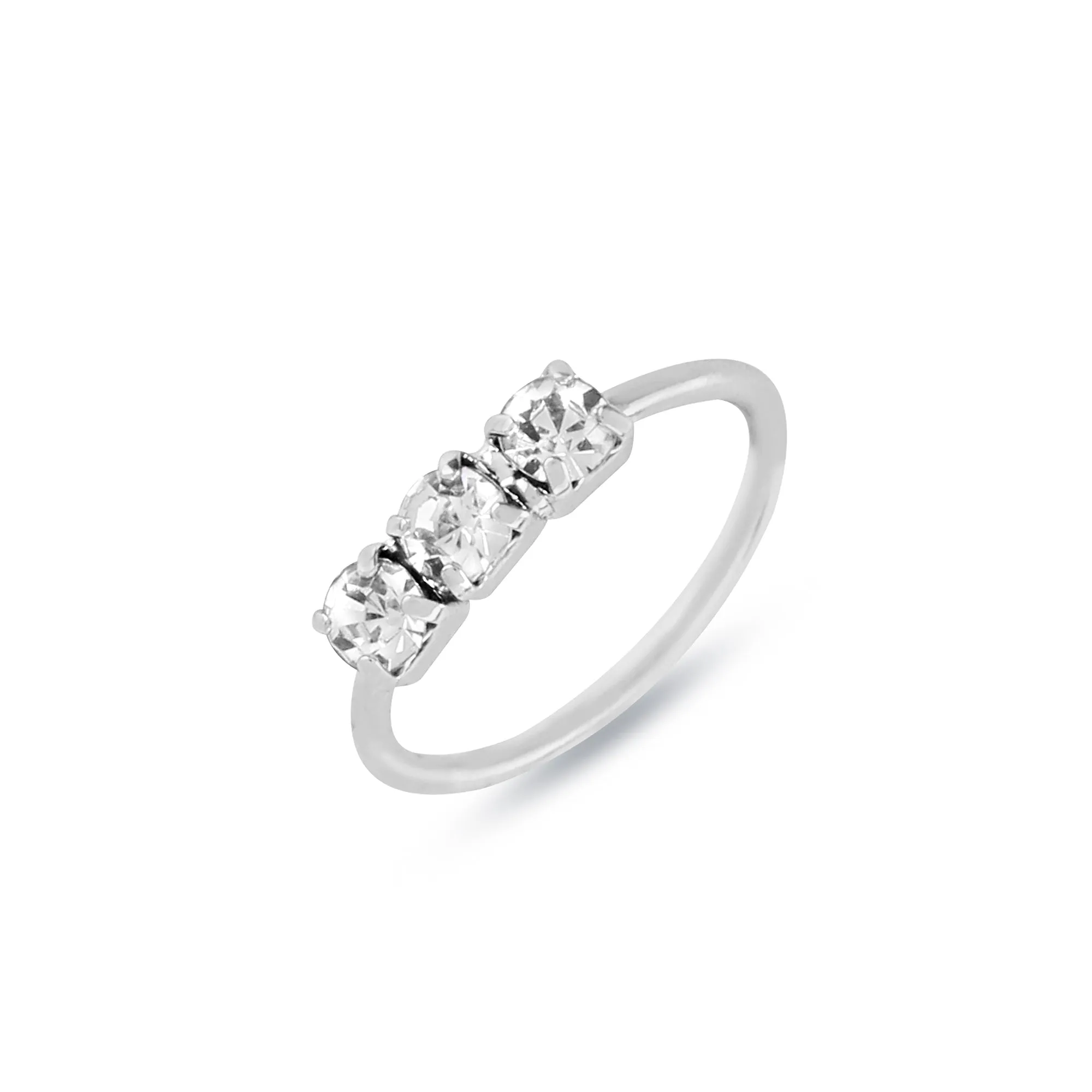 Classy Diamond Nose Rings Set of 4