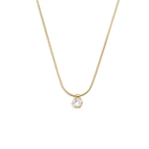 Clea Necklace ~ Hex Rose Cut Diamond