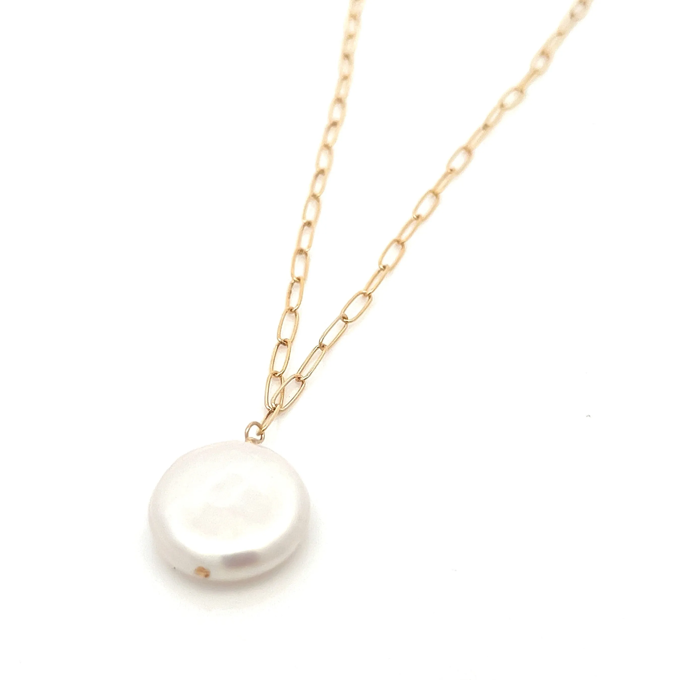 coin pearl necklace