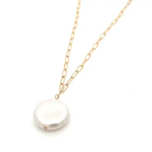 coin pearl necklace
