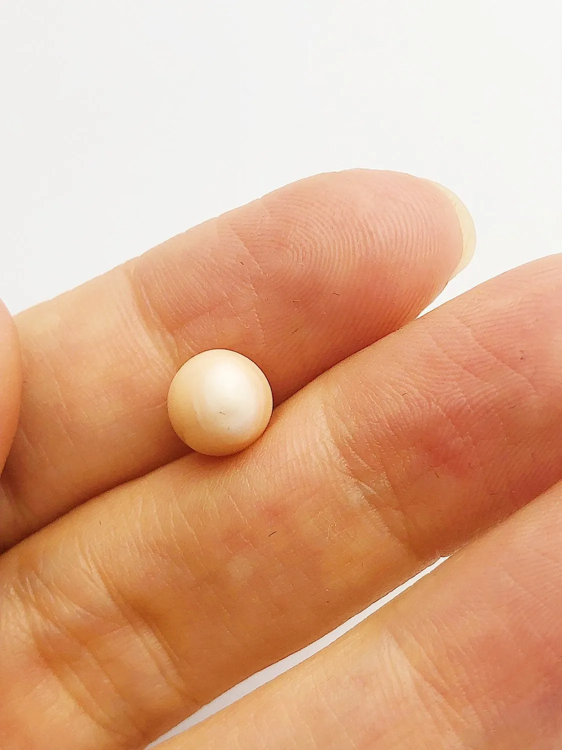 Conch Pearl Loose 11.06mm x 7.76mm No. 25