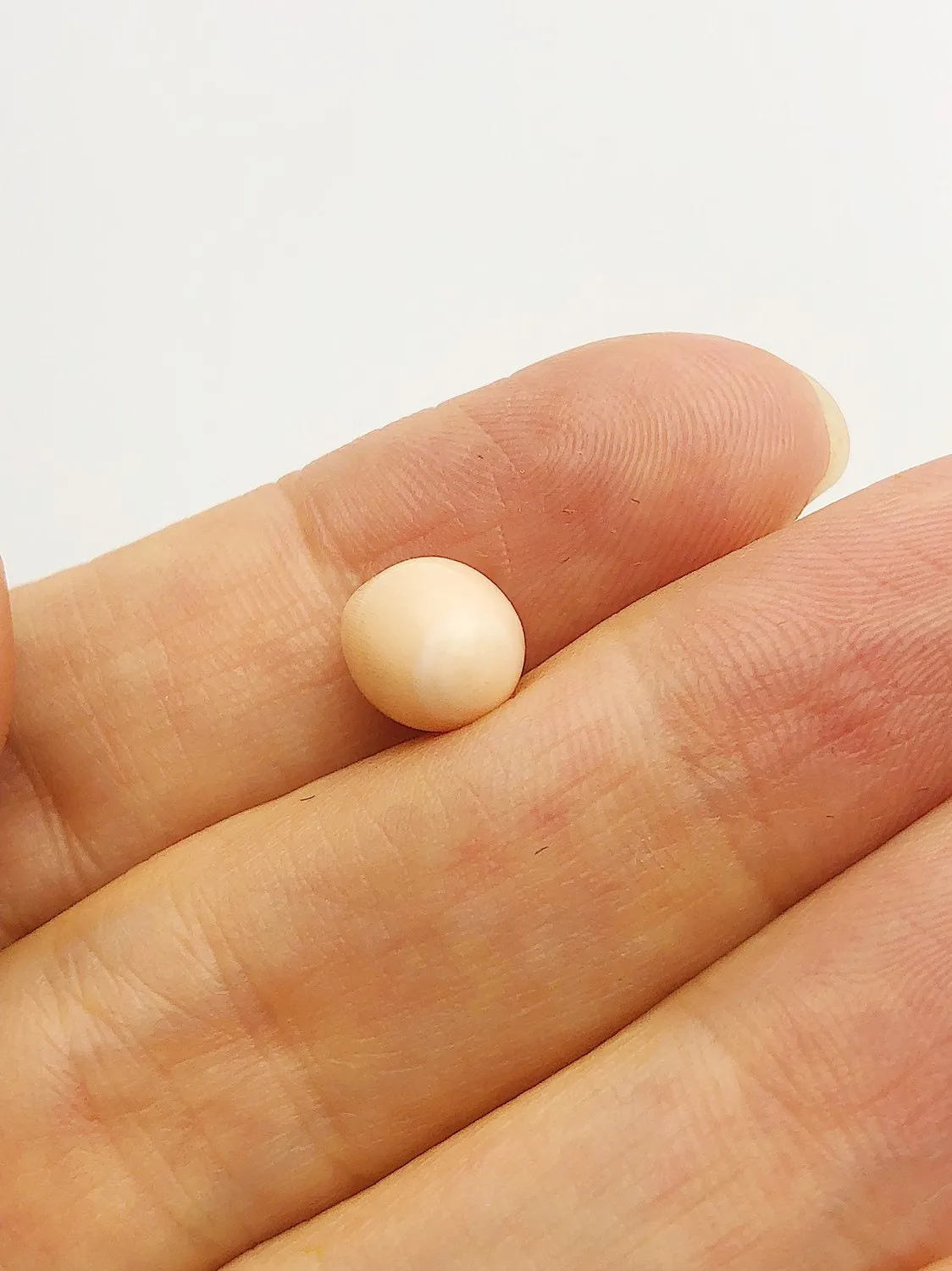 Conch Pearl Loose 11.06mm x 7.76mm No. 25