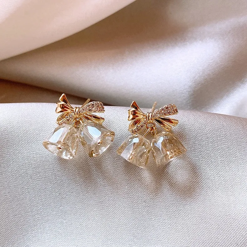 Crystal Bell Earrings